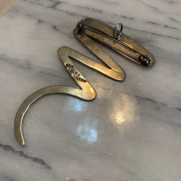 Vintage Sterling Silver Brooch - Picture 4 of 4